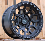 Ratlankis RACINGLINE B1105 R17x9 5x127 ET -6 CB 78.1 (Black Half Matt)