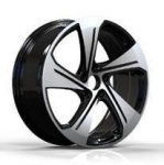 Ratlankis RACINGLINE YS1270 R18x8 5x112 ET 46 CB 57.1 (Black Polished) (750 kg)