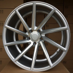 Ratlankis RACINGLINE B1058 R20x10 5x114.3 ET 38 CB 73.1 (Polished Silver Powder Coating) (690 kg)