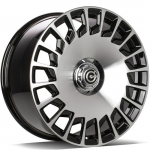 Ratlankis CARBONADO R19x8.5 5x112 ET 35 CB 66 (Black Front Polished) (850 KG kg)