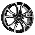 Ratlankis DEZENT TV dark R19x8 5x108 ET 55 CB 63.4 (Black/Polished) (850 kg)