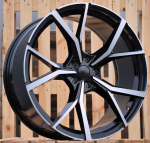 Ratlankis RACINGLINE B5801 R16x7 5x100 ET 42 CB 57.1 (Black Polished) (690 kg)