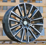 Ratlankis RACINGLINE YF7076 R20x9 5x108 ET 38.5 CB 63.4 (Black Polished) (1000 kg)