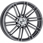 Ratlankis MAK Leipzig-D R20x11.5 5x130 ET 0 CB 71.6 (Gun Met Mirror Face) (1000 kg)