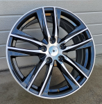 Ratlankis RACINGLINE B5474 R17x7.5 5x112 ET 45 CB 57.1 (Black Polished) (700 kg)