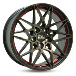 Ratlankis MAM LEICHTMETALLR&Auml;DER R20x8.5 5x112 ET 30 CB 72 (Black Red Inside)