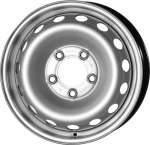 Ratlankis MW R1-1765 R16x6.5 5x130 ET 66 CB 89 (Silver) (1100 kg)