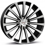 Ratlankis BORBET R20x8.5 5x112 ET 24 CB 66 (Black Polished Matt) (730 KG kg)