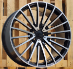 Ratlankis RACINGLINE MR532 R21x9 5x112 ET 30 CB 66.6 (Black Polished) (850 kg)