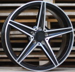 Ratlankis RACINGLINE B5052 R18x8 5x112 ET 45 CB 66.6 (Black Polished)
