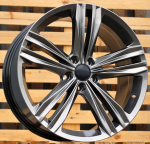 Ratlankis RACINGLINE B5293 R19x8.5 5x112 ET 38 CB 57.1 (Gun Metal) (850 kg)