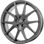 Ratlankis BROCK R20x10.5 5x110 ET 30 CB 65 (Satin Black Matt)