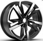 Ratlankis RACINGLINE FBX254 R17x7 5x112 ET 40 CB 57.1 (Black Polished) (690 kg)