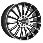 Ratlankis CARMANI R19x9 5x112 ET 53 CB 66 (Black Polished) (760 KG kg)