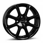 Ratlankis BORBET R14x5.5 4x108 ET 24 CB 65 (Black Glossy) (590 KG kg)