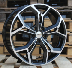 Ratlankis RACINGLINE FE190 R18x7.5 5x114.3 ET 51 CB 67.1 (Black Polished) (660 kg)