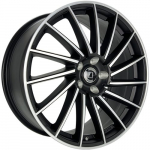 Ratlankis DIEWE WHEELS R18x8 5x114 ET 43 CB 67 (Black Machined) (690 KG kg)