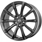Ratlankis BROCK R20x9.5 5x114 ET 45 CB 64 (Black Painted)