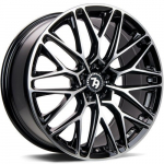 Ratlankis SEVENTY9 R19x8.5 5x112 ET 30 CB 66 (Black Front Polished) (815 KG kg)