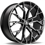 Ratlankis SEVENTY9 R18x8 5x120 ET 30 CB 72 (Black Front Polished) (735 KG kg)