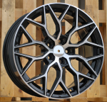 Ratlankis RACINGLINE B5812 R17x7.5 5x100 ET 40 CB 57.1 (Black Polished) (690 kg)