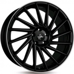 Ratlankis KESKIN TUNING R19x8.5 5x112 ET 30 CB 72 (Matt Black Lip Polish)