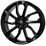 Ratlankis RC-DESIGN R18x7 5x112 ET 54 CB 66 (Black Painted)