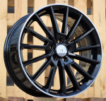 Ratlankis RACINGLINE B5969 R17x7 5x112 ET 46 CB 57.1 (Black Polished Lip) (700 kg)