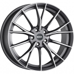 Ratlankis MAK Fabrik R18x8 5x120 ET 0 CB 72.6 (Gun Met Mirror Face) (815 kg)