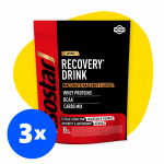 Isostar Long Energy Recovery Drink Macchiato 450g x3