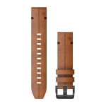 Garmin QuickFit 22 Watch Band Chestnut Leather 010-12863-05
