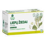 Liepų žiedai, žolelių arbata &ndash; &Scaron;venčionių vaistažolių fabrikas, 24 pakelių