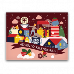 Advento kalendorius, arbatos rinkinys &ndash; Žolynėlis, 24 pakelių, 6 skoniai