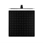Lietaus galva Ultra Slim Square Black 20, 25, 30 cm &ndash; Dydis: 30x30cm