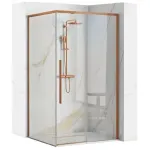 Du&scaron;o kabina Rea Solar Brush Copper &ndash; Dydis: 90x120