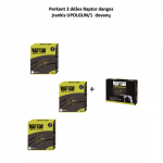 Raptor akcija baltos dangos 11.4L komplektas