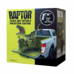 RAPTOR + GUN1, juoda danga 4vnt. komplektas