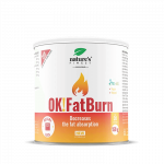 NATURE'S FINEST OK!FATBURN Riebalų deginimo mi&scaron;inys su ID-alG&trade;, vitaminu C, L-karnitinu ir L-tirozinu