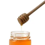 TESELA BEECH WOOD HONEY DIPPER Buko medienos medaus &scaron;auk&scaron;telis