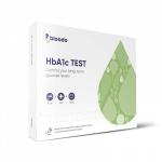 BLOODO Hemoglobino A1C testas
