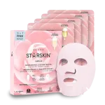 STARSKIN CAMELLIA NOURISHING & BRIGHTENING 2-STEP OIL MASK Dviejų etapų maitinamosios ir skaistinamosios veido kaukės su kamelijų aliejumi, 3+1