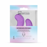 IDC Institute Purple Glitter Eye Pads violetinės blizgios paakių pagalvėlės