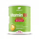 NATURE'S FINEST Vitaminų mi&scaron;inys imuninei sistemai, kaulams ir dantims: Vitaminas D3 1000 IU + Kalcis 800mg
