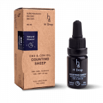 H DROP Kanapių Aliejus &ndash; Counting Sheep 5% CBD + 5% CBN + Melatoninas