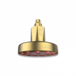 HigherDose Red Light Showerhead Filter du&scaron;o galvutė su raudonos &scaron;viesos ir NIR technologija - Auksinė