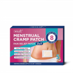 WILD+ Period Pain Relief Patches Menstruacinių spazmų pleistras