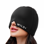 WILD+ Migraine Relief Cap &Scaron;aldanti kepurė migrenos ir galvos skausmui mal&scaron;inti - Juoda