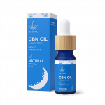 HEMPO Plataus spektro kanapių aliejus - 2,5% CBN + 2,5% CBD + melatoninas