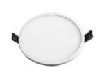 8W LED įmontuojama panelė, apvali 3000K (&scaron;iltai balta)