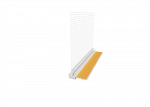 PVC deformacinis profilis su tinkleliu EJOT 108, 9 mm PLUS
